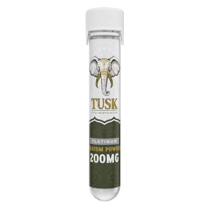 Tusk Kratom Extract Powder with 200 Grams MIT kratom