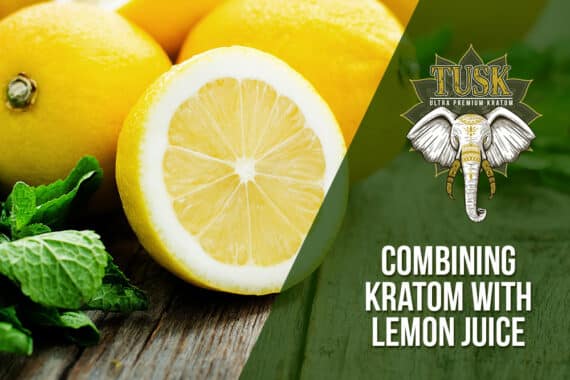 combining kratom with lemon juice
